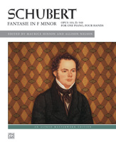 Fantasie in F Minor, Op. 103 D940 piano sheet music cover